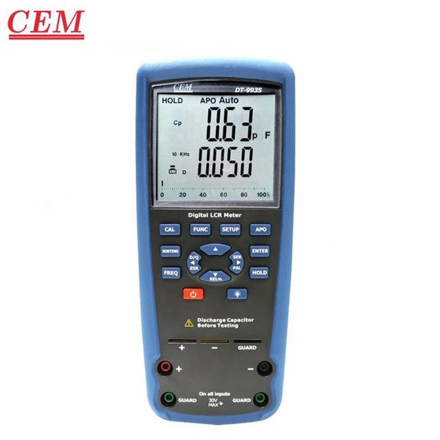CEM DT-9930 DT-9935 Digital Multimeter Inductance Capacitance Resistance Test Almighty Meter LCR Tester High Bridge Multipurpose CEM DT-9930 DT-9935 Digital Multimeter Inductance Capacitance Resistance Test Almighty Meter LCR Tester High Bridge Multipurpose